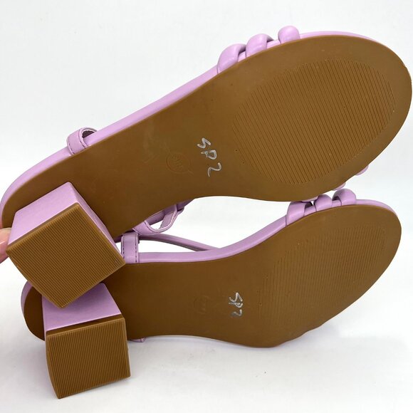 Torrid Light Purple Strappy Kitten Heel - Size 8WW - Picture 10 of 11